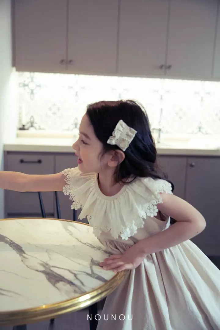 Nounou - Korean Children Fashion - #discoveringself - Lace One-piece - 6