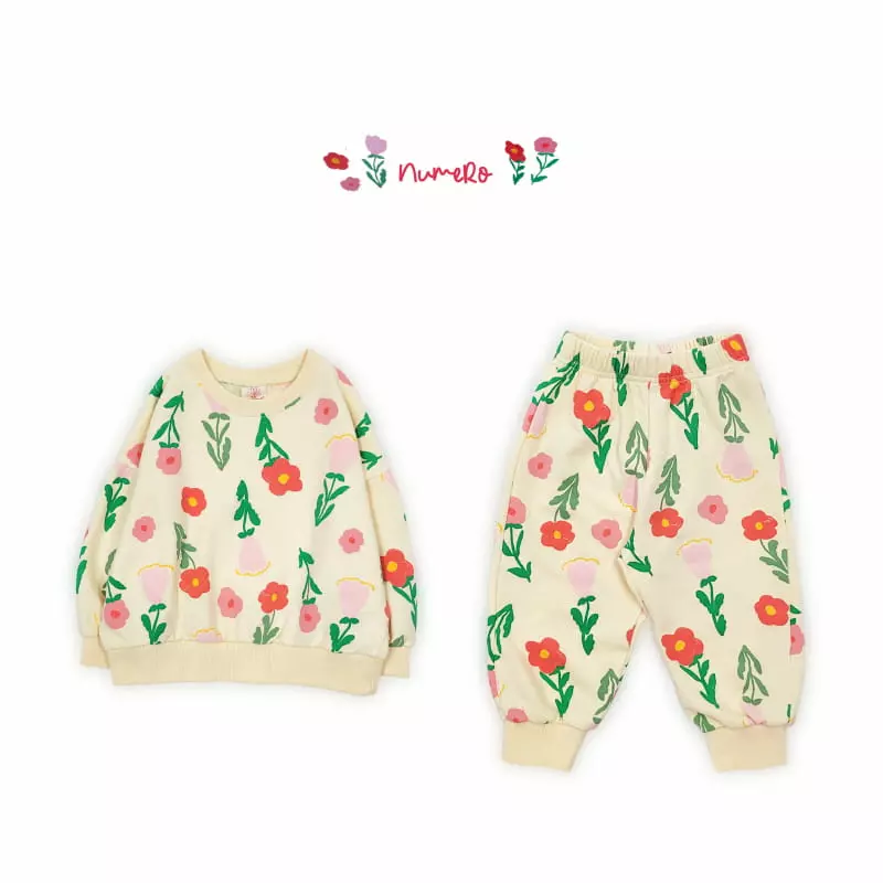 Numero - Korean Children Fashion - #childofig - Flying Top Bottom Set - 6