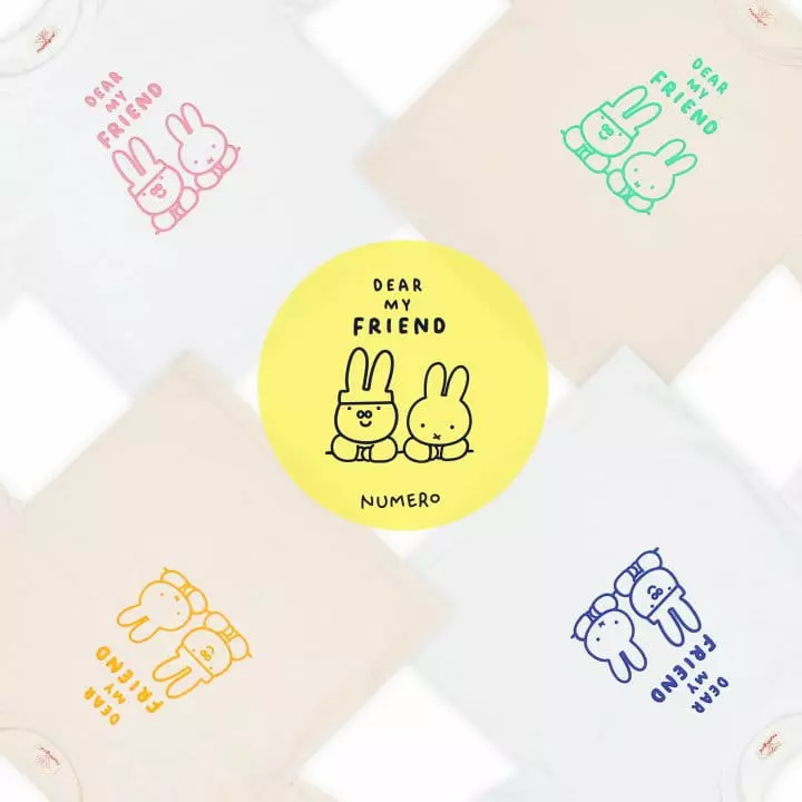 Numero - Korean Children Fashion - #designkidswear - Rabbit Tee - 2