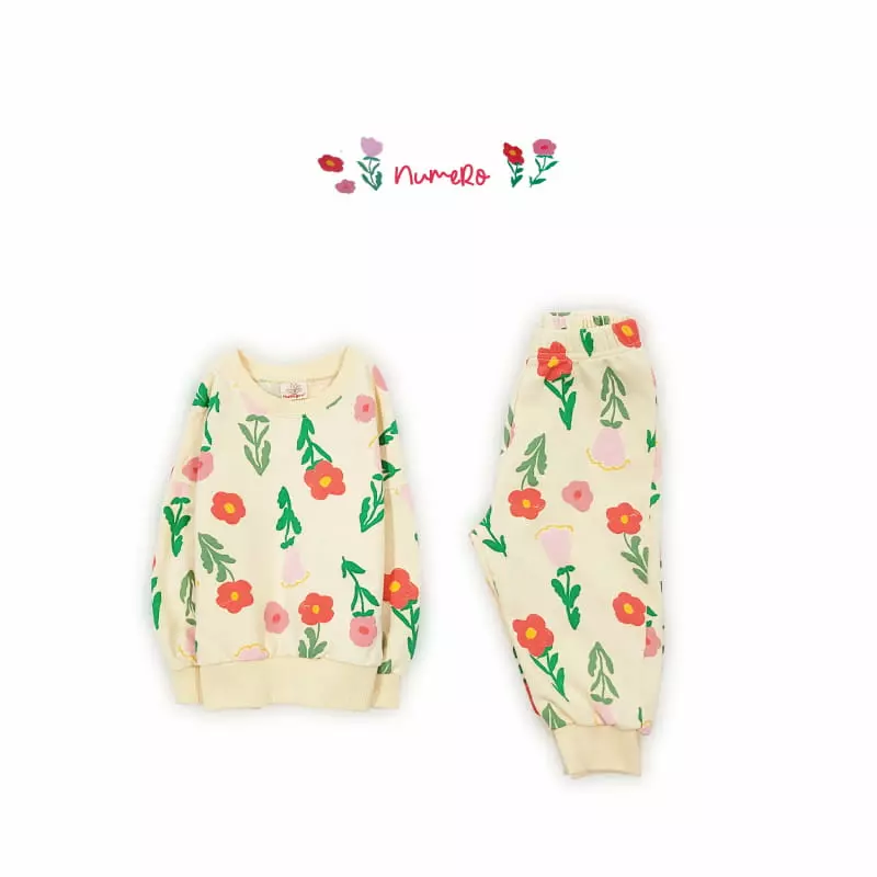 Numero - Korean Children Fashion - #discoveringself - Flying Top Bottom Set - 9