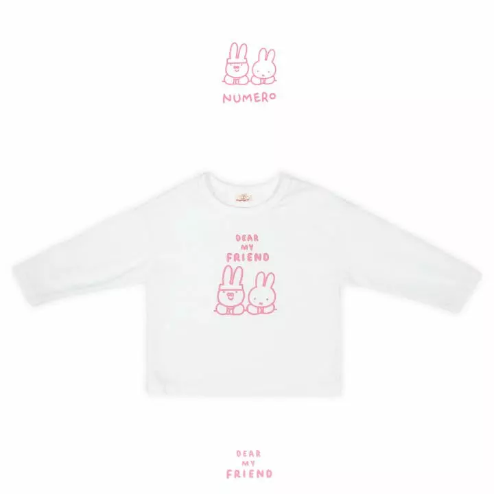 Numero - Korean Children Fashion - #discoveringself - Rabbit Tee - 3