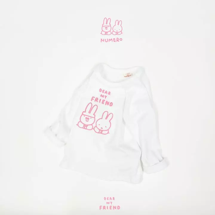 Numero - Korean Children Fashion - #discoveringself - Rabbit Tee - 4