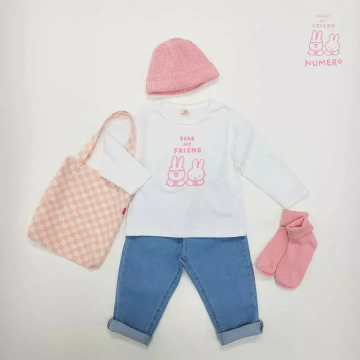 Numero - Korean Children Fashion - #kidsstore - Rabbit Tee - 6