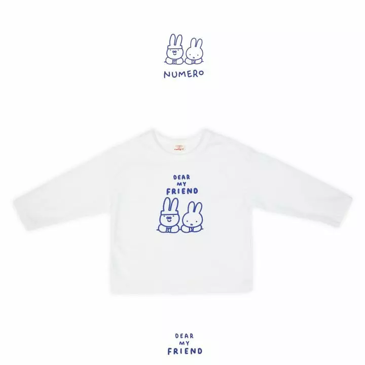 Numero - Korean Children Fashion - #kidzfashiontrend - Rabbit Tee - 7