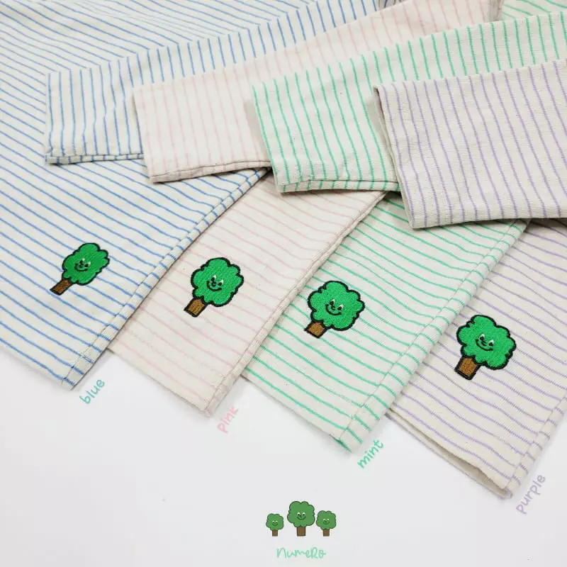 Numero - Korean Children Fashion - #toddlerclothing - Tree Tee - 2