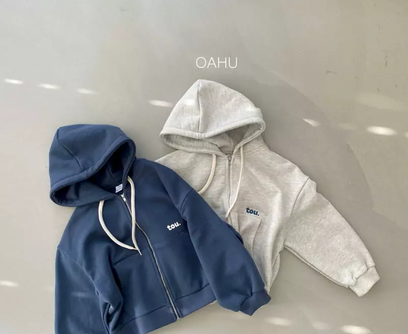 O'ahu - Korean Children Fashion - #designkidswear - Tow Hoody ZIP-up
