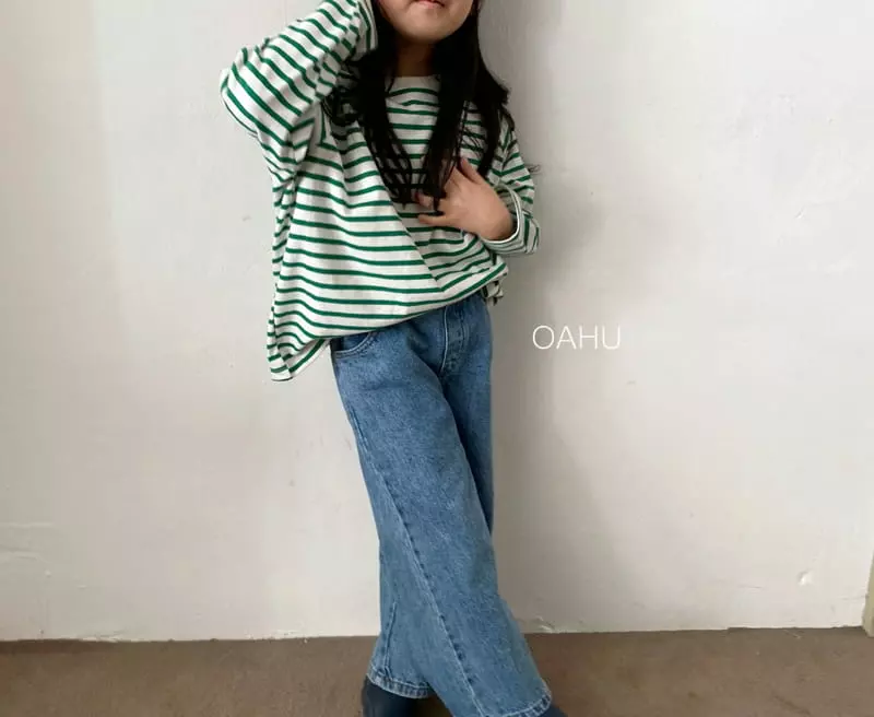 O'ahu - Korean Children Fashion - #magicofchildhood - Ueban Wide Jeans - 7