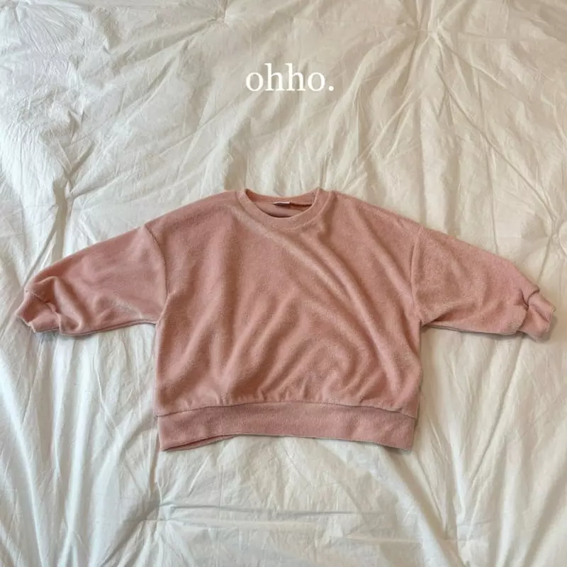 Ohho - Korean Children Fashion - #childofig - Terry Sweatshirt