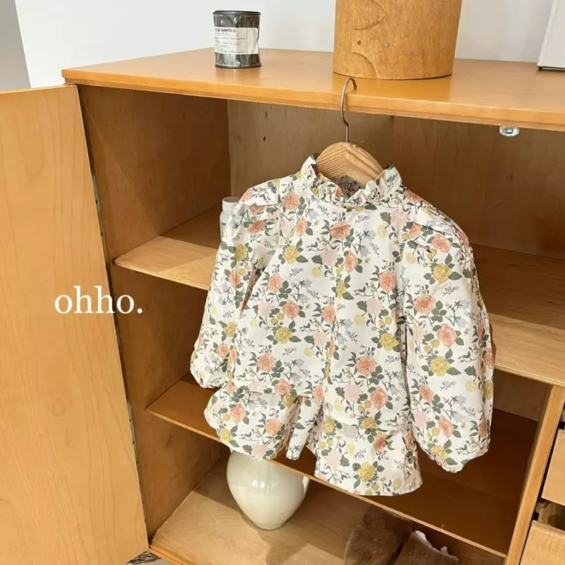 Ohho - Korean Children Fashion - #childrensboutique - Floral Blouse - 5