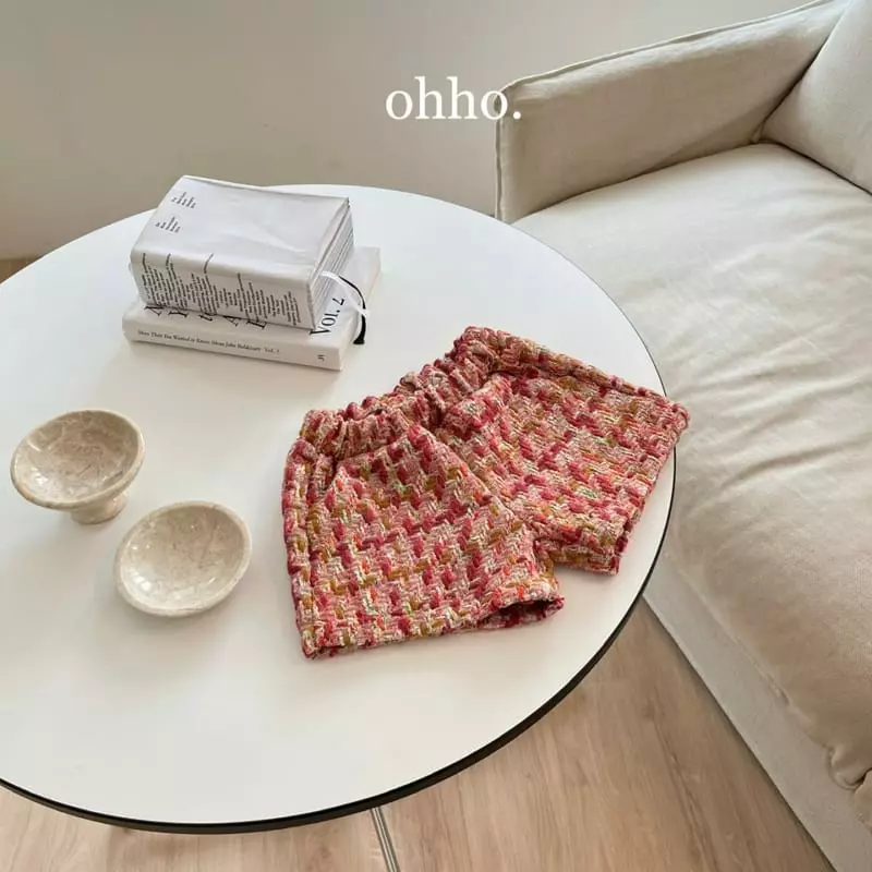 Ohho - Korean Children Fashion - #kidsstore - Jenny Twid Pants - 5