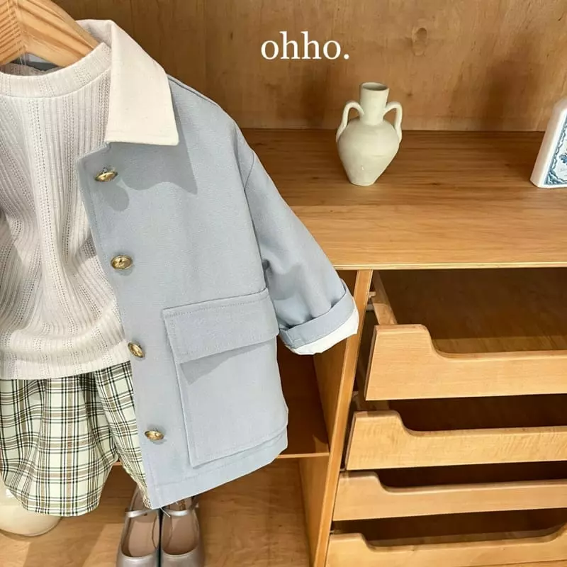 Ohho - Korean Children Fashion - #stylishchildhood - French Jacket - 2