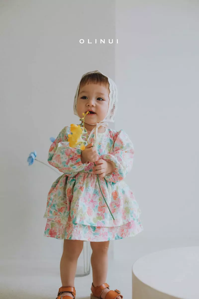 Olinui - Korean Children Fashion - #Kfashion4kids - Patal One-piece Bodysuit