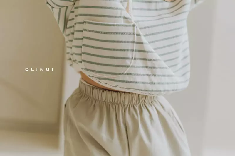 Olinui - Korean Children Fashion - #childofig - Magic Bear Stripes Tee - 7