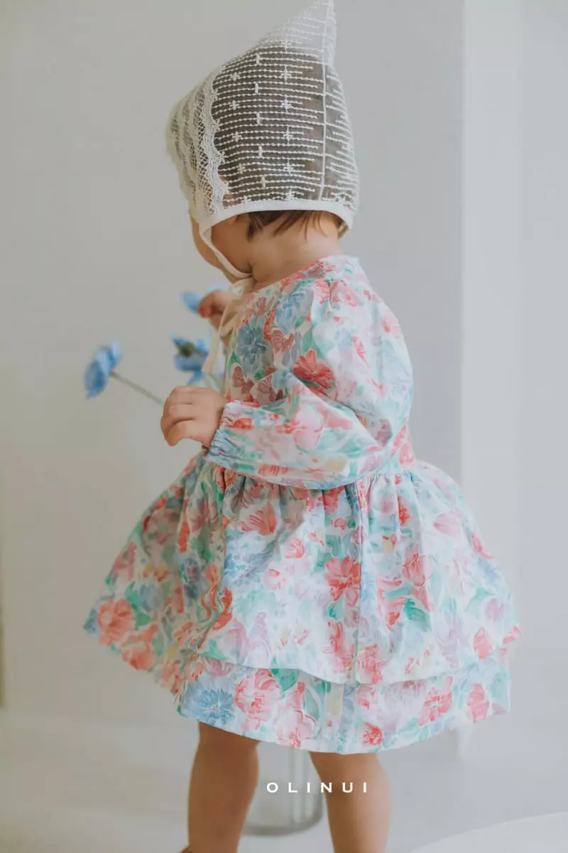 Olinui - Korean Children Fashion - #designkidswear - Patal One-piece Bodysuit - 11
