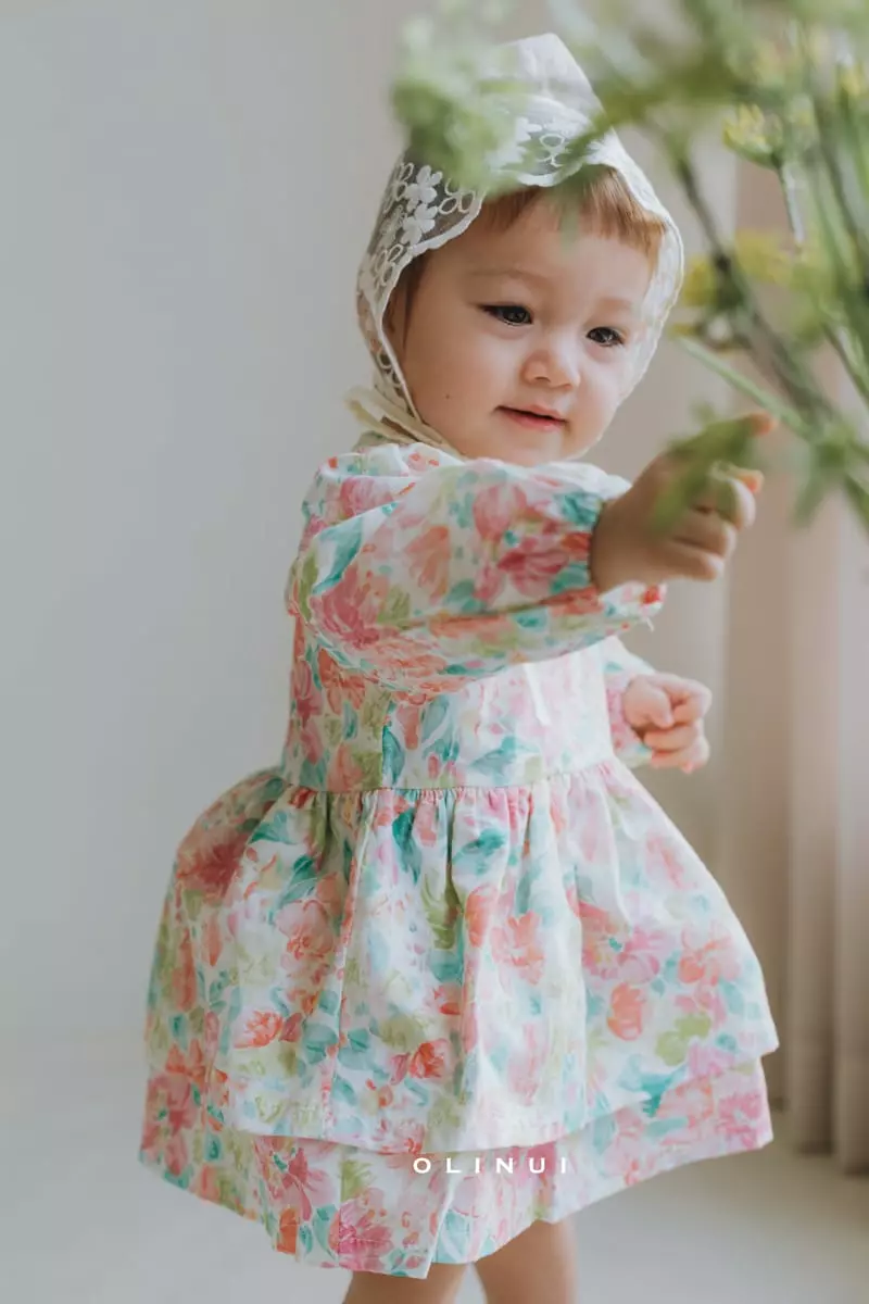 Olinui - Korean Children Fashion - #magicofchildhood - Patal One-piece Bodysuit - 3