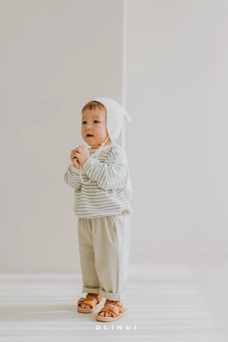 Olinui - Korean Children Fashion - #prettylittlegirls - Magic Bear Stripes Tee - 4