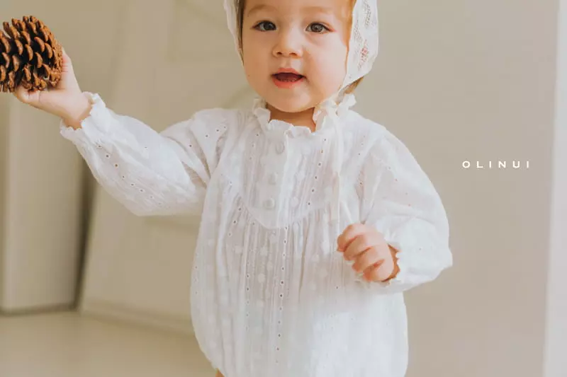 Olinui - Korean Children Fashion - #todddlerfashion - Otilia Bodysuit - 8
