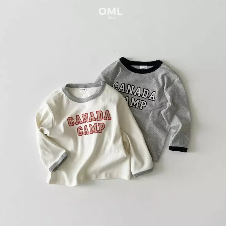 Omelet - Korean Children Fashion - #childofig - Canada Tee - 2