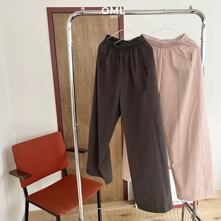 Omelet - Korean Children Fashion - #designkidswear - Ecru Pants with Mom - 5