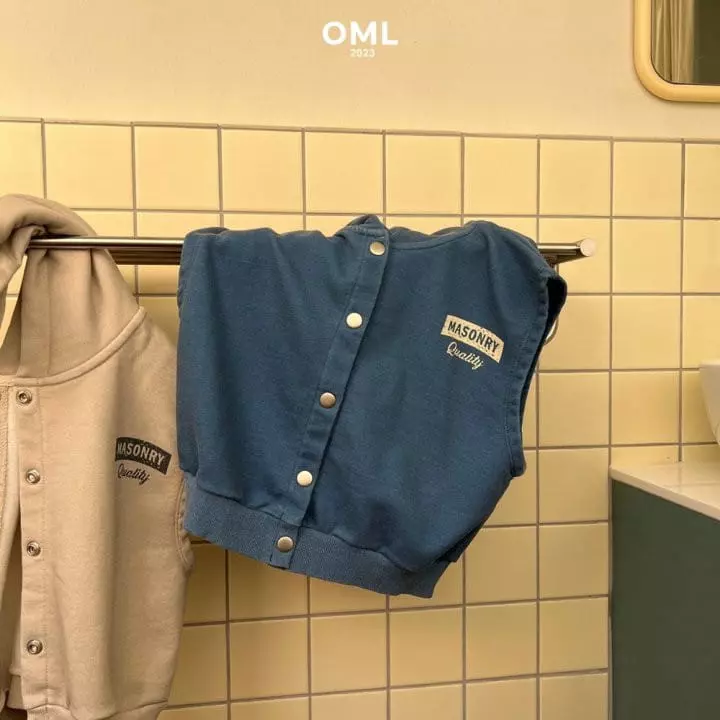 Omelet - Korean Children Fashion - #designkidswear - Pigment Vest