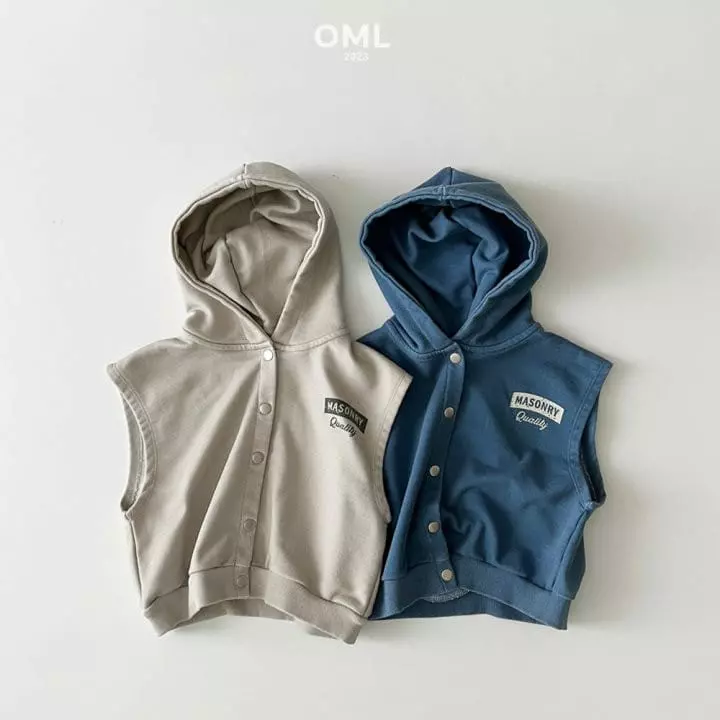 Omelet - Korean Children Fashion - #discoveringself - Pigment Vest - 2
