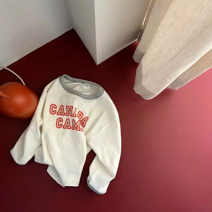 Omelet - Korean Children Fashion - #kidsshorts - Canada Tee - 7