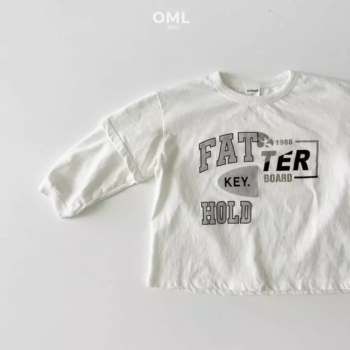 Omelet - Korean Children Fashion - #kidsshorts - Hold Layerd Tee - 3