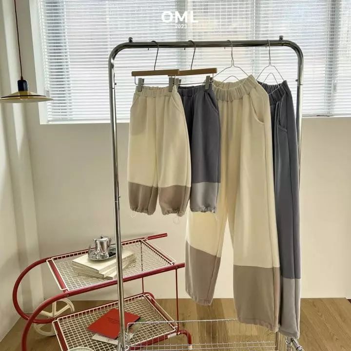 Omelet - Korean Children Fashion - #littlefashionista - Color Wide Pants with Mom - 6
