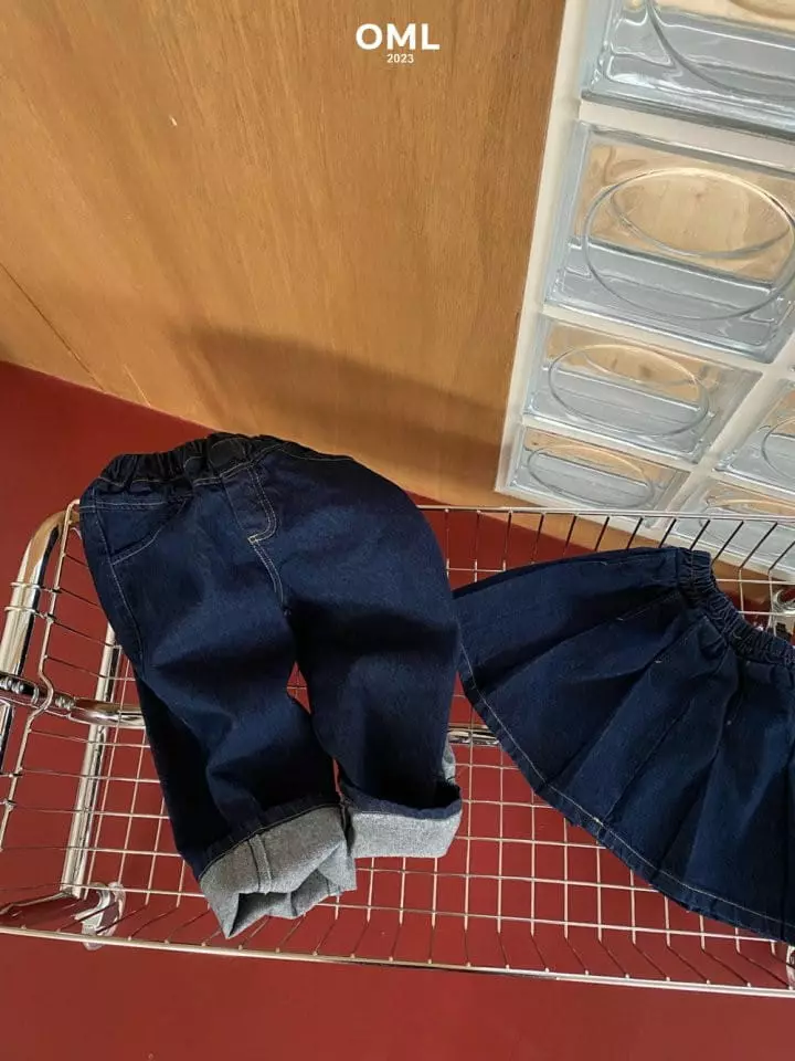 Omelet - Korean Children Fashion - #minifashionista - Sugar Denim Denim Skirt - 3