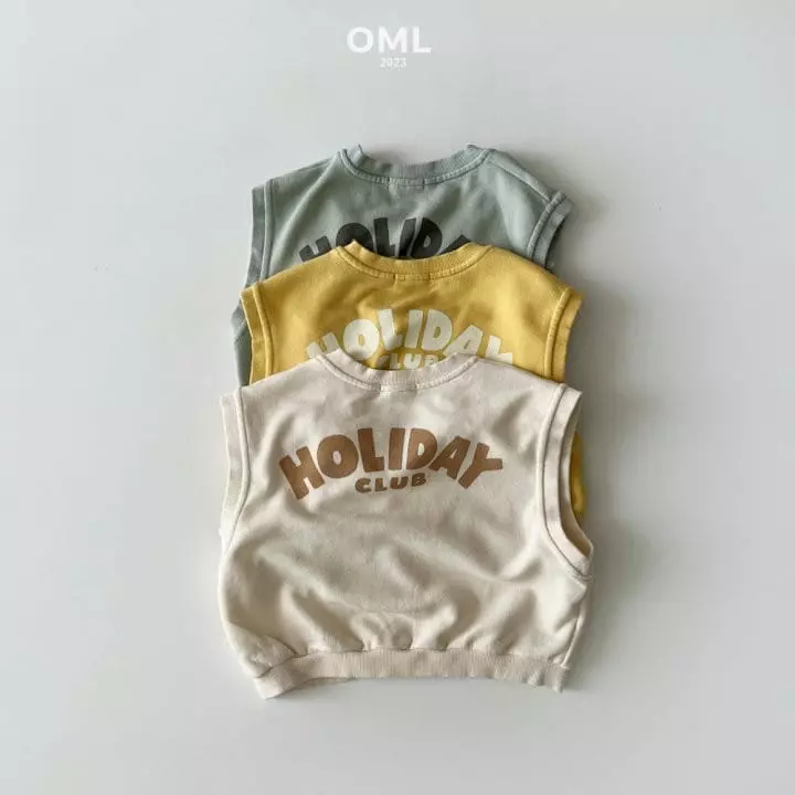 Omelet - Korean Children Fashion - #toddlerclothing - Club Vest - 8