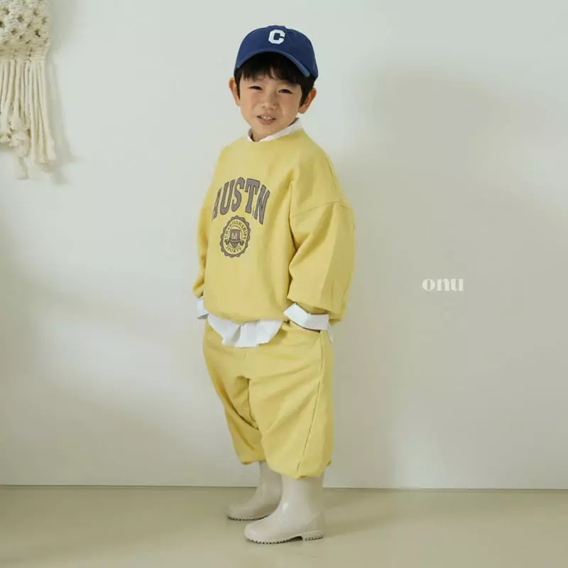 Onu - Korean Children Fashion - #discoveringself - Ostin Top Bottom Set - 10