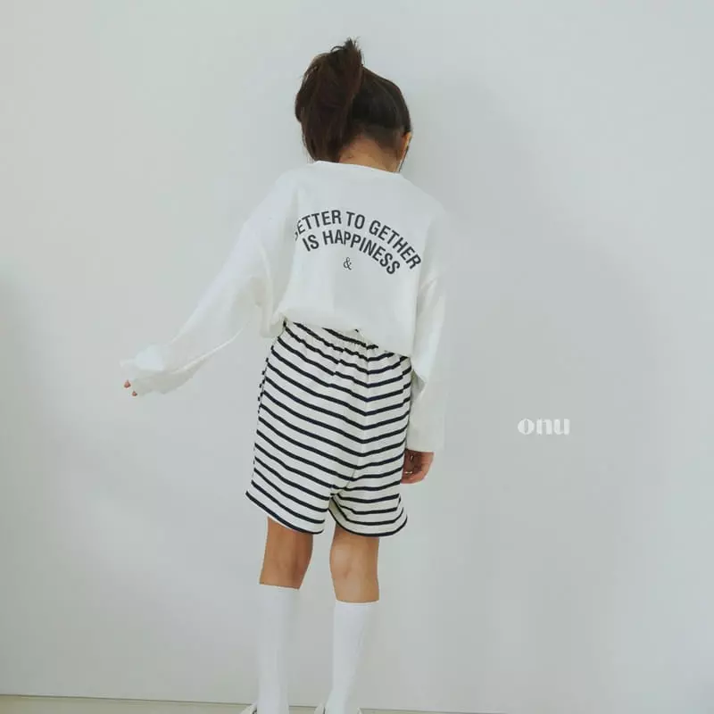 Onu - Korean Children Fashion - #kidzfashiontrend - Together Silket Tee - 5