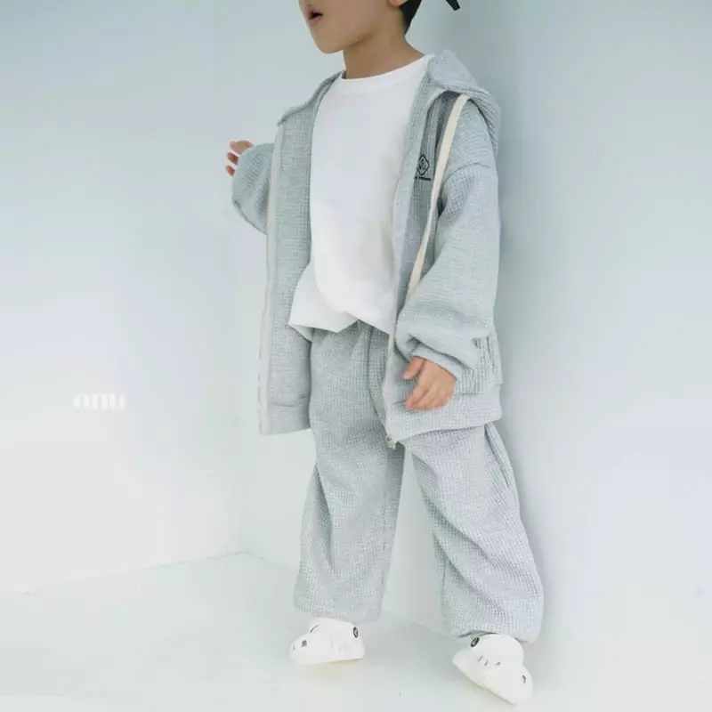 Onu - Korean Children Fashion - #magicofchildhood - Wafflr String Pants - 3