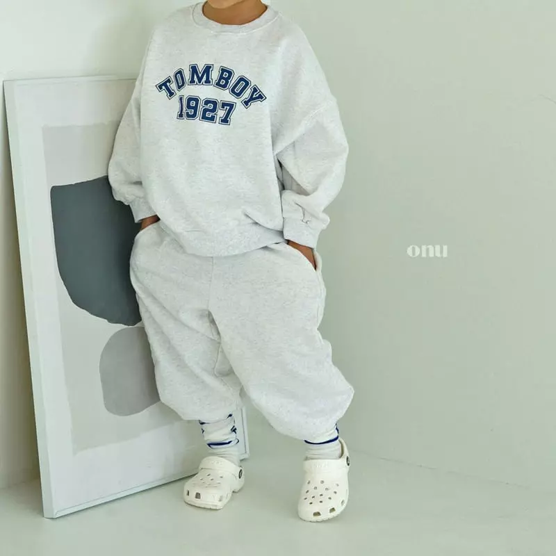 Onu - Korean Children Fashion - #minifashionista - Tom Boy Top Bottom Set