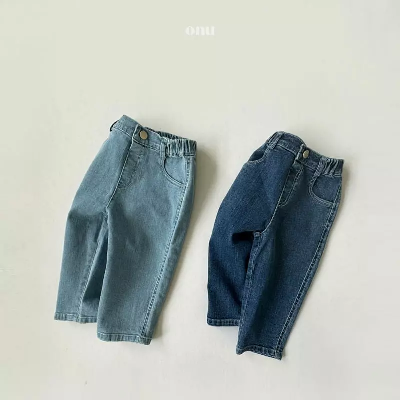 Onu - Korean Children Fashion - #todddlerfashion - Jjang Span Jeans - 12