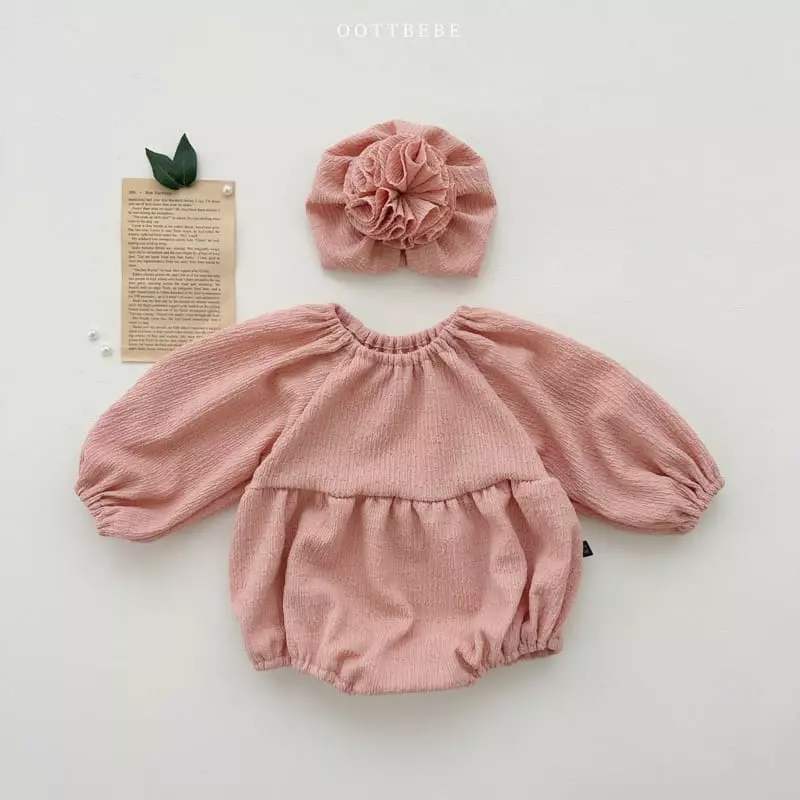 Oott Bebe - Korean Baby Fashion - #babyboutique - Pop Orn Shirring Turban - 6
