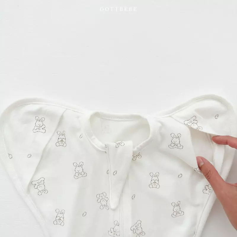 Oott Bebe - Korean Baby Fashion - #babyboutique - Mild Wrapper Bodysuit - 7