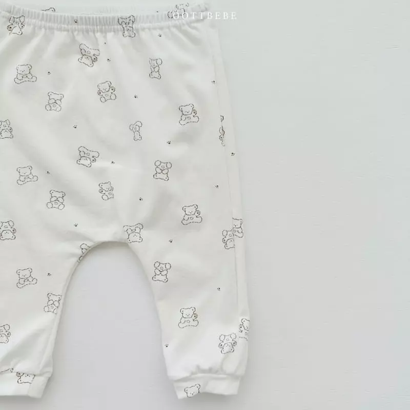 Oott Bebe - Korean Baby Fashion - #onlinebabyshop - Mild Top Bottom Set - 4