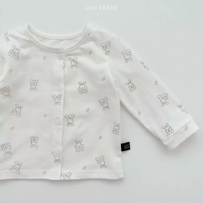 Oott Bebe - Korean Baby Fashion - #babyboutique - Mild Top Bottom Set - 5