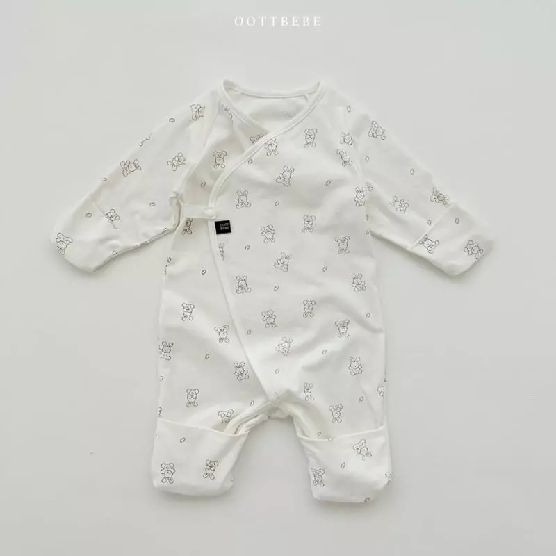 Oott Bebe - Korean Baby Fashion - #babyboutique - Mild Benet Bodysuit - 3