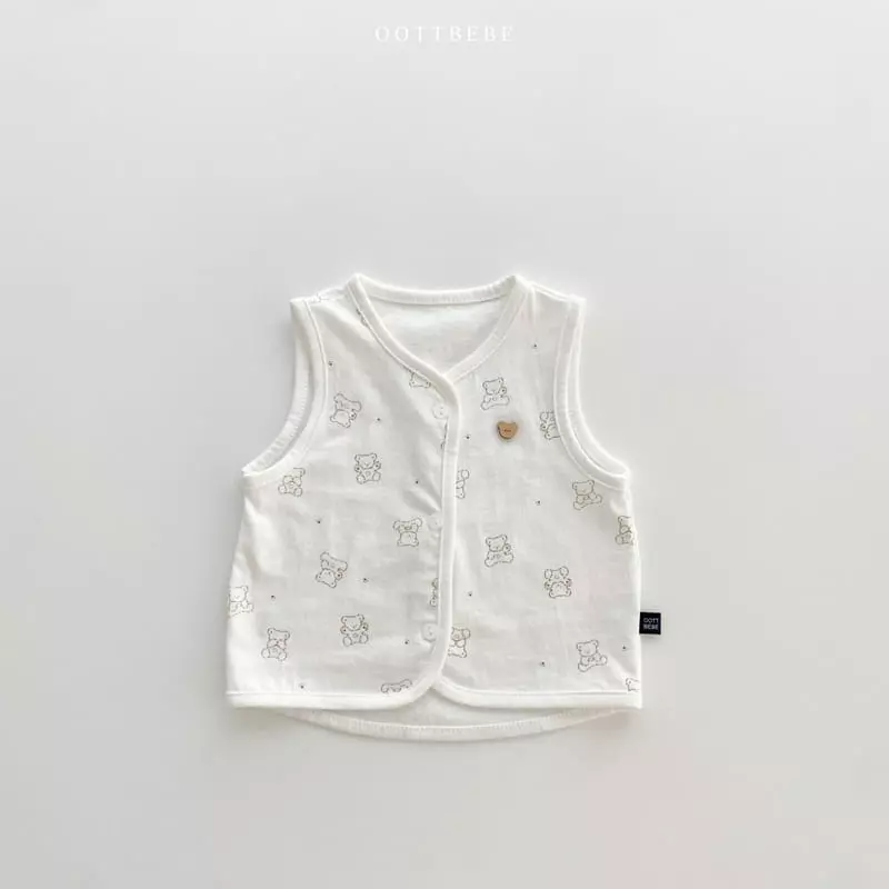 Oott Bebe - Korean Baby Fashion - #babyboutique - Mild In Vest - 2