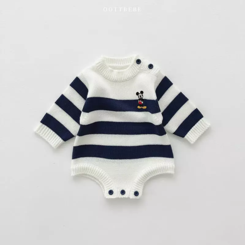 Oott Bebe - Korean Baby Fashion - #babyboutiqueclothing - D M Bodysuit