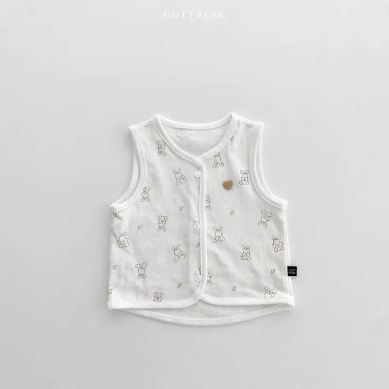 Oott Bebe - Korean Baby Fashion - #babyboutiqueclothing - Mild In Vest - 3