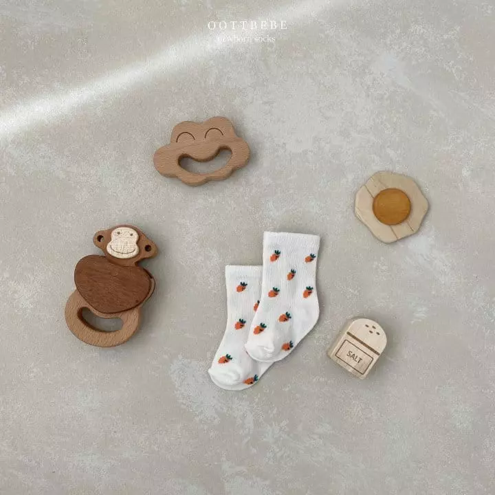 Oott Bebe - Korean Baby Fashion - #babyboutiqueclothing - Pattern Socks Set - 4
