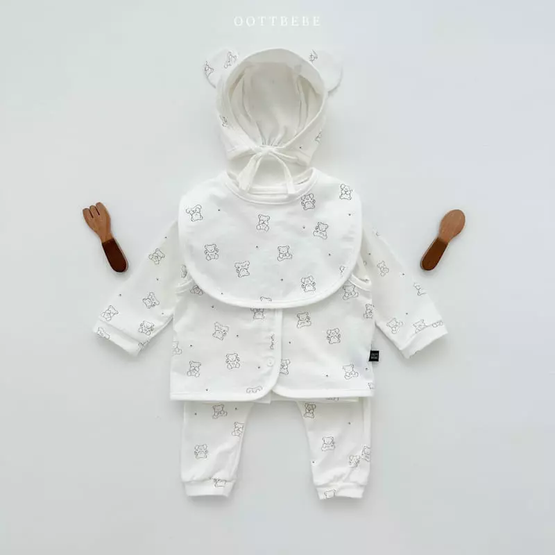 Oott Bebe - Korean Baby Fashion - #babyfashion - Mild Top Bottom Set - 8