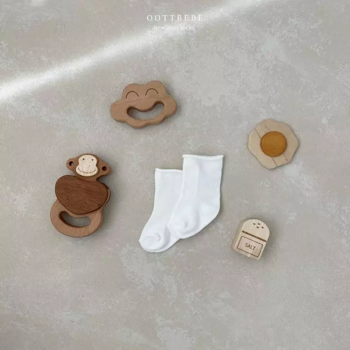 Oott Bebe - Korean Baby Fashion - #babyfever - Basic Socks Set - 5