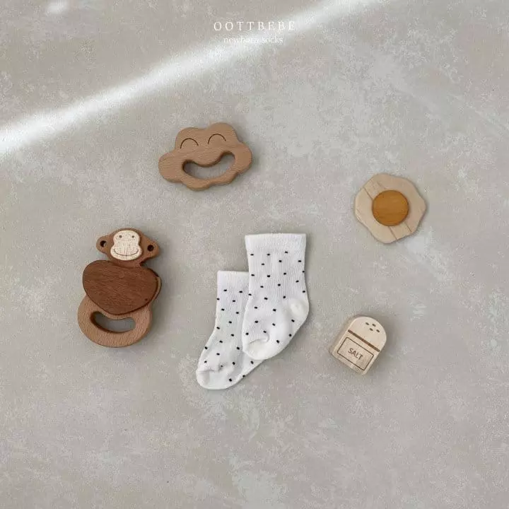 Oott Bebe - Korean Baby Fashion - #babygirlfashion - Pattern Socks Set - 7