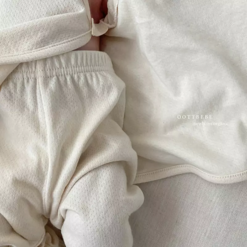 Oott Bebe - Korean Baby Fashion - #babygirlfashion - Organic Leggings Mesh - 3