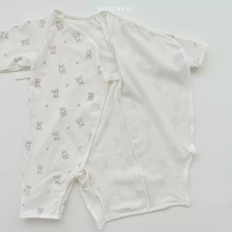 Oott Bebe - Korean Baby Fashion - #babygirlfashion - Mild Benet Bodysuit - 9
