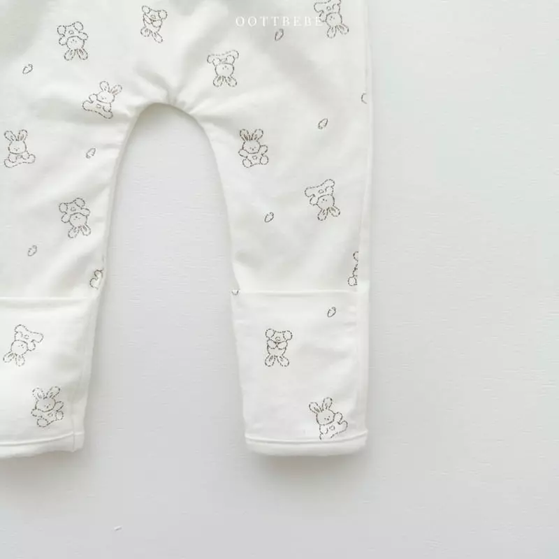 Oott Bebe - Korean Baby Fashion - #babylifestyle - Mild Stomach Leggings - 12